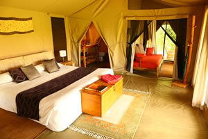 Enkewa camp in Kenya